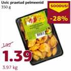 Allahindlus - Uvic praetud pelmeenid
350 g