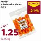 Allahindlus - Arimex
kuivatatud aprikoos
200 g