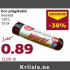 Allahindlus - Eco prügikotid
mustad
120 L
10 tk