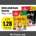 Allahindlus - Krõbe müsli Sante Crunchy