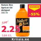 Allahindlus - Nature Box
Apricot Oil
dušigeel
385 ml