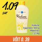 Allahindlus - Kodune
majonees, 900 g