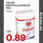 Allahindlus - VALGE KRISTALLSUHKUR 1 KG