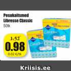 Allahindlus - Pesukaitsmed Libresse Classic 50 tk