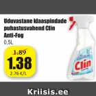 Allahindlus - Uduvastane klaaspindade puhastusvahend Clin Anti-Fog 0,5 l