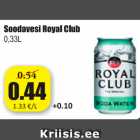 Allahindlus - Soodavesi Royal Club 0,33 L