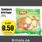 Allahindlus - Teeküpsis Orti Pagar 260 g