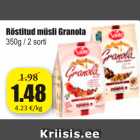 Allahindlus - Röstitud müsli Granola