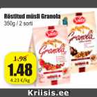 Allahindlus - Röstitud müsli Granola