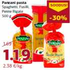 Allahindlus - Panzani pasta