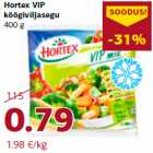 Allahindlus - Hortex VIP
köögiviljasegu
400 g