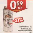 Allahindlus - Alkoholivaba õlu Baltika