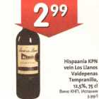 Hispaania KPN vein Los Lianos Valdepenas Tempranillo