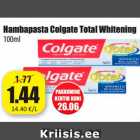 Allahindlus - Hambapasta Colgate Total Whitening
100ml