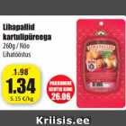 Allahindlus - Lihapallid
kartulipüreega