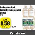 Allahindlus - Karboniseeritud
looduslik mineraalvesi
Darida
1,5L