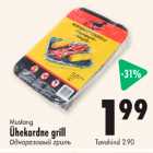 Allahindlus - Mustang Ühekordne grill