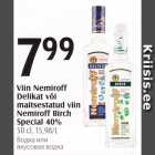 Viin Nemiroff Delikat või maitsestatud viin Nemiroff Birch Special