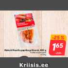 Allahindlus - Maks & Moorits paprika grillvorst, 400 g