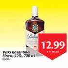 Allahindlus - Viski Ballantines Finest