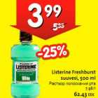 Listerine Freshburst suuvesi