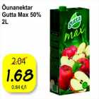 Allahindlus - Õunanektar Gutta Max 50% 2l