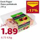 Allahindlus - Eesti Pagar
Õuna-pohlakook
280 g