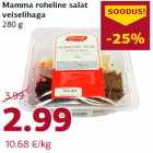 Allahindlus - Mamma roheline salat
veiselihaga
280 g