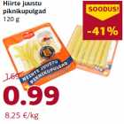 Allahindlus - Hiirte juustu
piknikupulgad
120 g