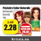 Allahindlus - Püsivärv Color Naturals