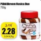 Pähklikreem Nusica Duo
750g