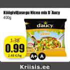 Köögiviljasegu Nicea mix D´Aucy
400g