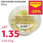 Allahindlus - Usin kartuli-vorstisalat
300 g