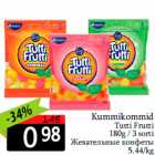 Allahindlus - Kummikommid
Tutti Frutti
