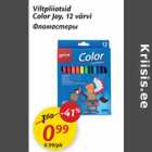 Allahindlus - Viltpliiatsid Color Joy, 12 värvi