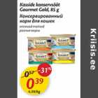 Allahindlus - Kasside konservsööt Gourmet Gold, 85 g