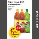 Allahindlus - Jäätee Lipton 1,5l