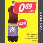 Allahindlus - Karastusjook
RC Cola, 1,5 l