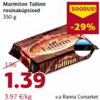 Allahindlus - Marmiton Tallinn
rosinaküpsised
350 g