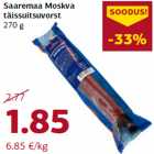 Saaremaa Moskva
täissuitsuvorst
270 g