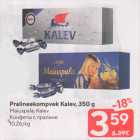 Pralineekompvek Kalev, 350 g

