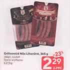 Grillvorstid Nõo Lihavürst, 365 g

