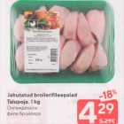 Allahindlus - Jahutatud broilerifileepalad
Talupoja, 1 kg
