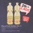 Päevalilleõli Golden Oil, 1 l