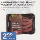 LIIVIMAA LIHAVEIS OBERPAHLEN VEISELIHA TOORVORT 400 G