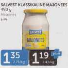 SALVEST KLASSIKALINE MAJONEES 490 G