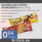 BALBINO ONU ESKIMO KOOREJÄÄTIS 90 ML / 57 G