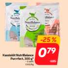 Kassisööt NutriBalance
Purrrfect, 300 g*