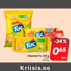 Küpsised Tuc, 100 g