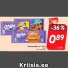 Šokolaad Milka, 87 - 100 g